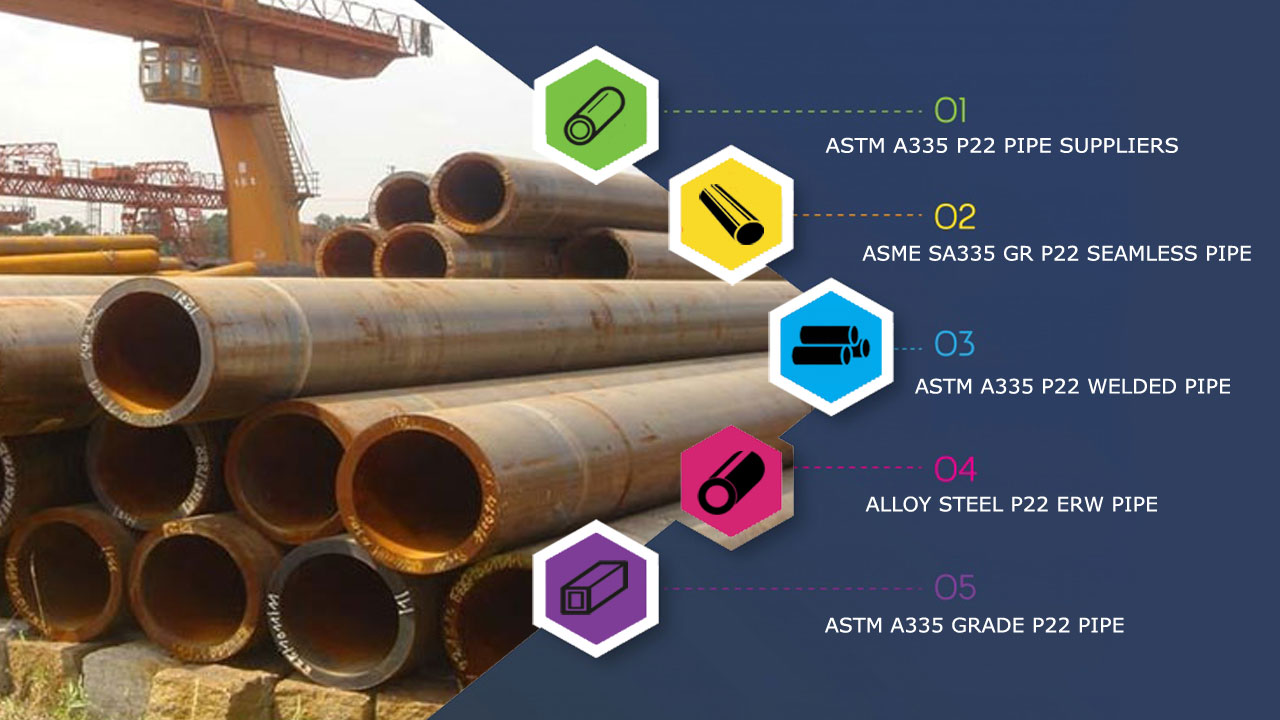 ASTM AS335 P22在印度管道供应商